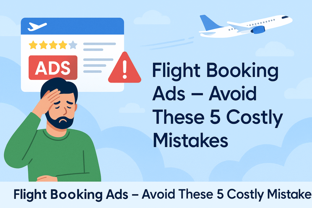 Flight Booking Ads – Avoid These 5 Costly Mistakes