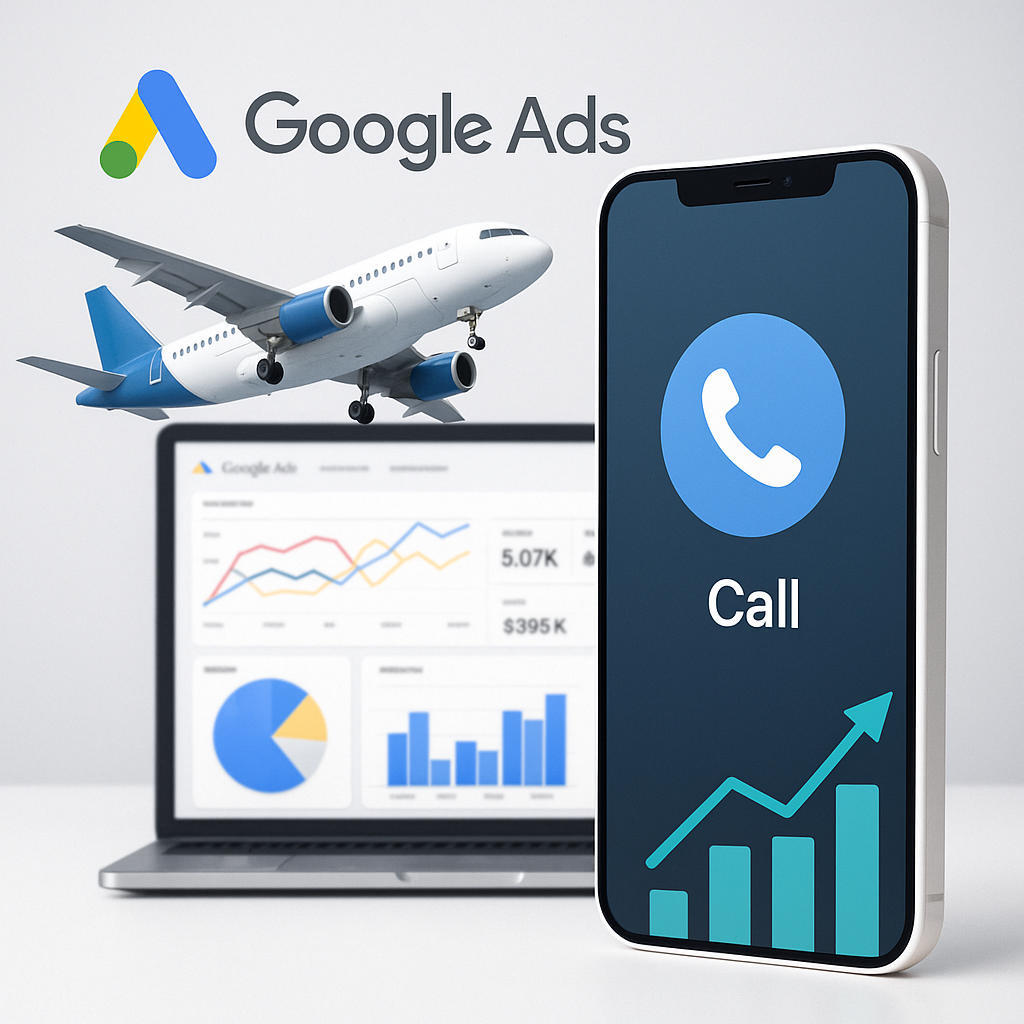 PPC for Flight Booking Calls – The Complete 2025 Guide