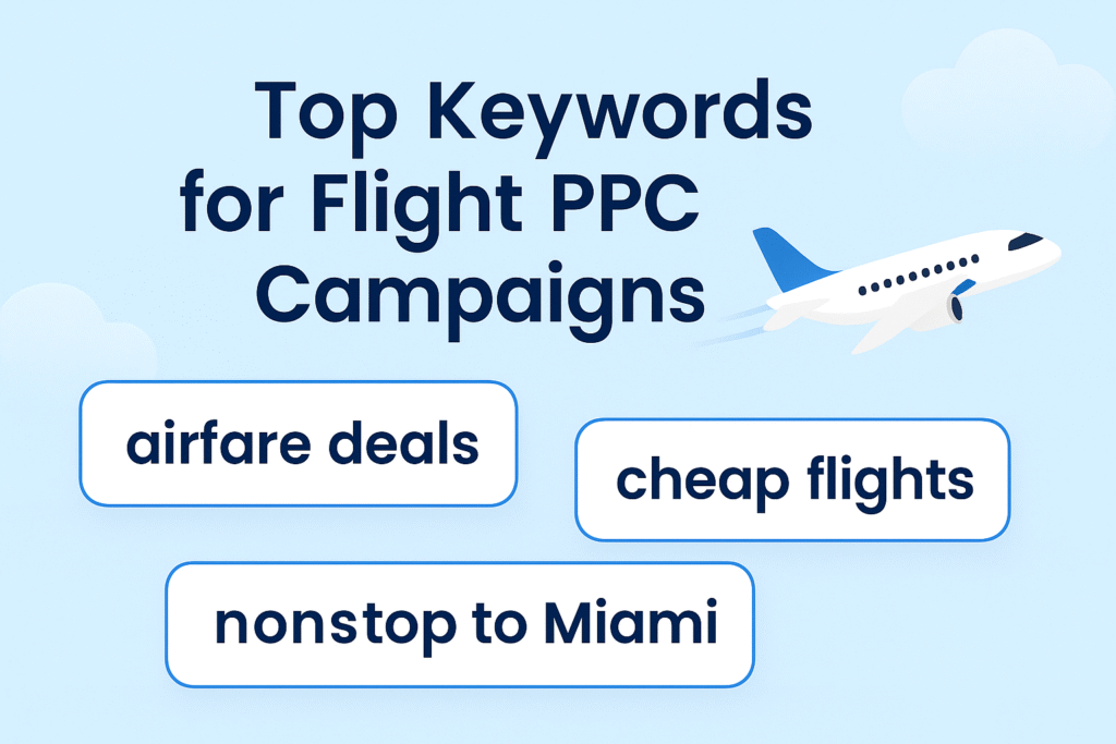 Top Keywords For Flight PPC Campaigns