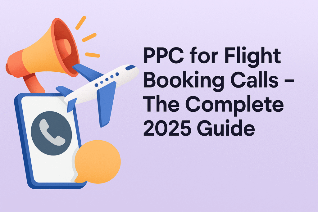 PPC For Flight Booking Calls- The Complete 2025 Guide