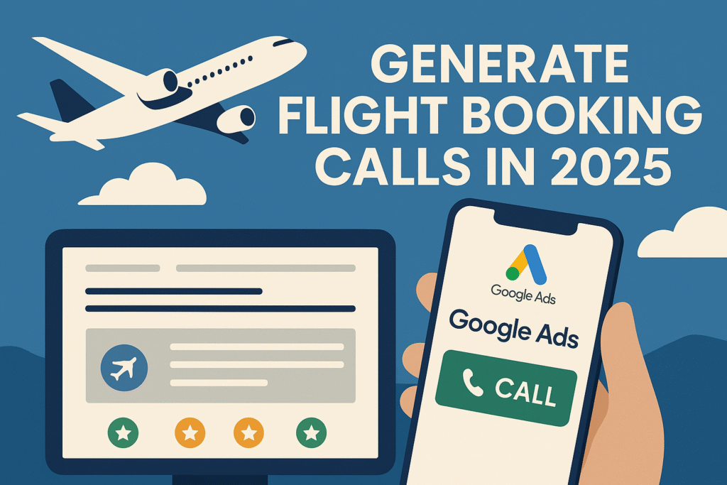 Generate Flight Booking Calls Google Ads