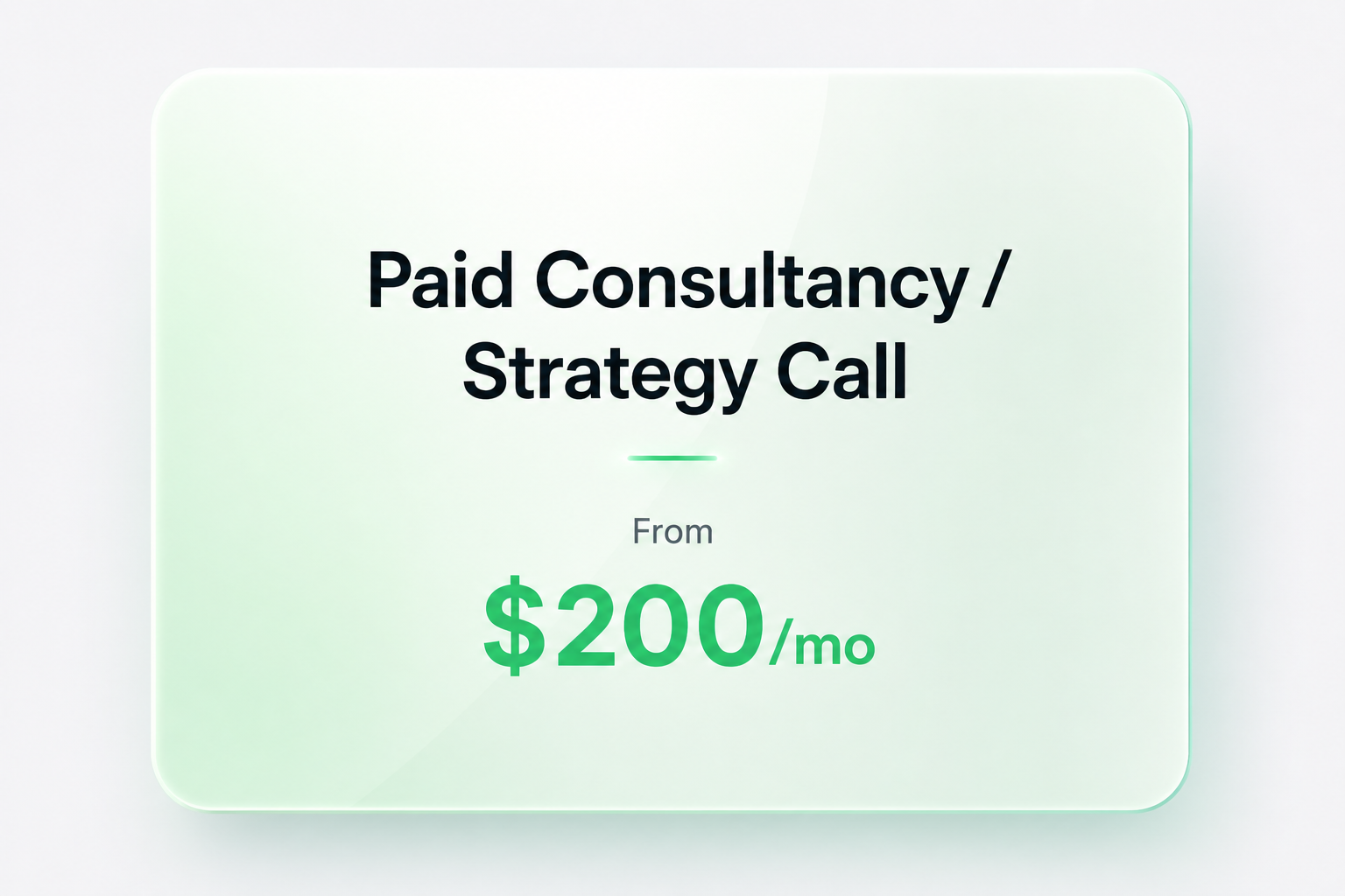 Strategy Call